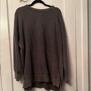 Oversized Grey Sweatshirt